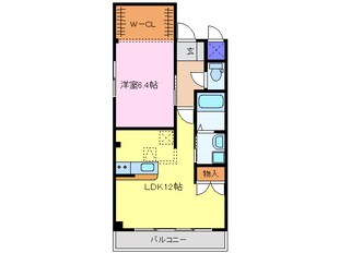 ネオコスモの物件間取画像